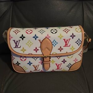 💎LV💎 Diane Monogram Multicolor Shoulder Bag